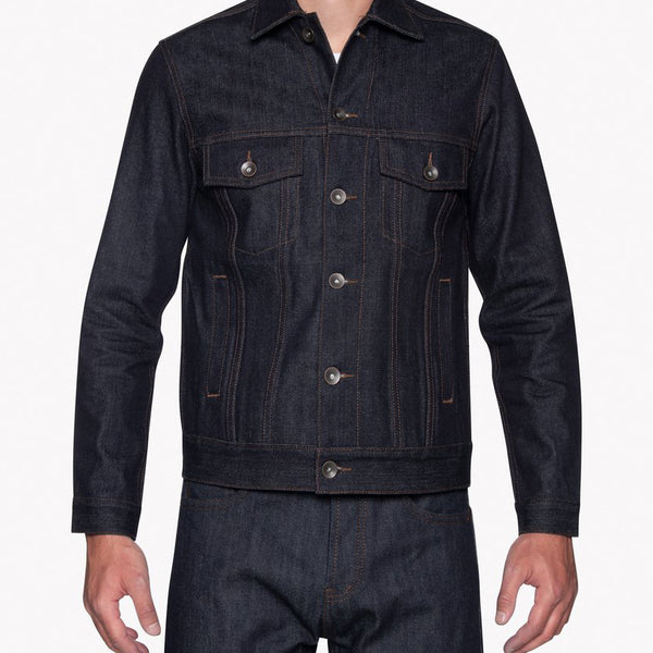 Unbranded UB901 Denim Jacket - 14.5oz Indigo Selvedge | The Unbranded Brand Jackets & Coats | JEANSTORE