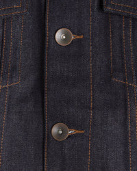 Unbranded UB901 Denim Jacket - 14.5oz Indigo Selvedge | The Unbranded Brand Jackets & Coats | JEANSTORE