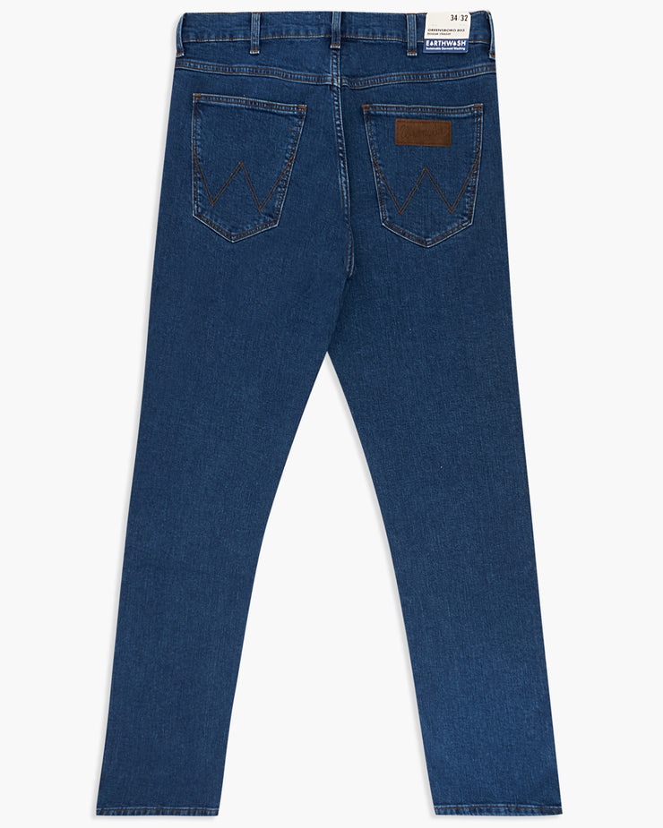 Wrangler Greensboro Regular Fit Mens Jeans - Friday Blues | Wrangler Jeans | JEANSTORE