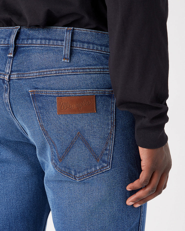 Wrangler Greensboro Regular Fit Mens Jeans - The Look | Wrangler Jeans | JEANSTORE