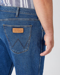 Wrangler Greensboro Regular Fit Mens Jeans - The Stone Ride | Wrangler Jeans | JEANSTORE