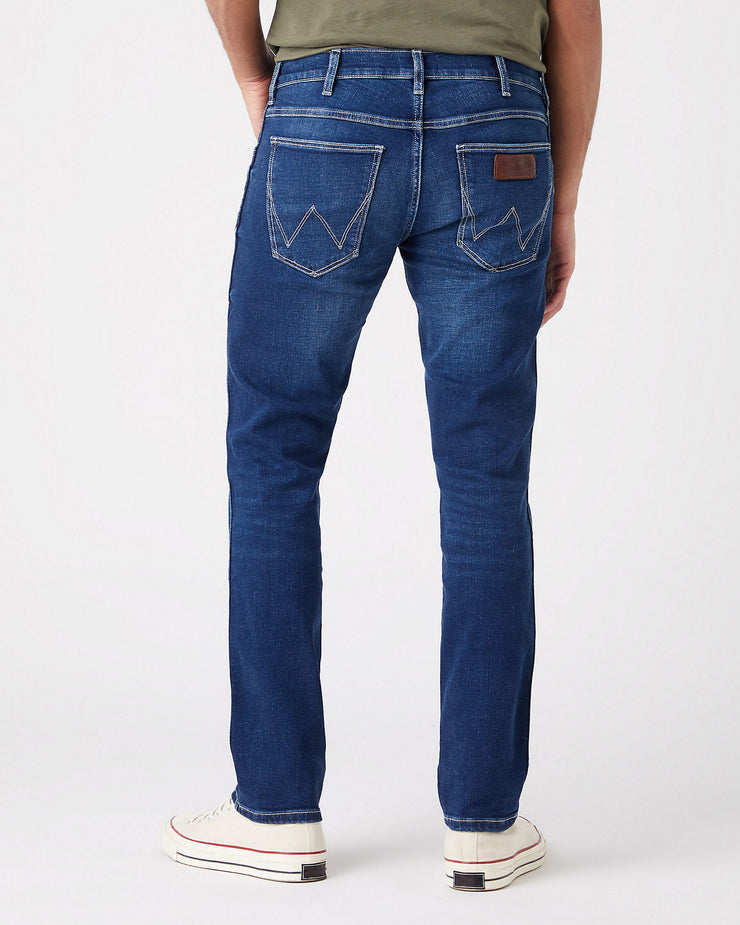 Wrangler Larston Slim Tapered Mens Jeans - For Real | Wrangler Jeans | JEANSTORE