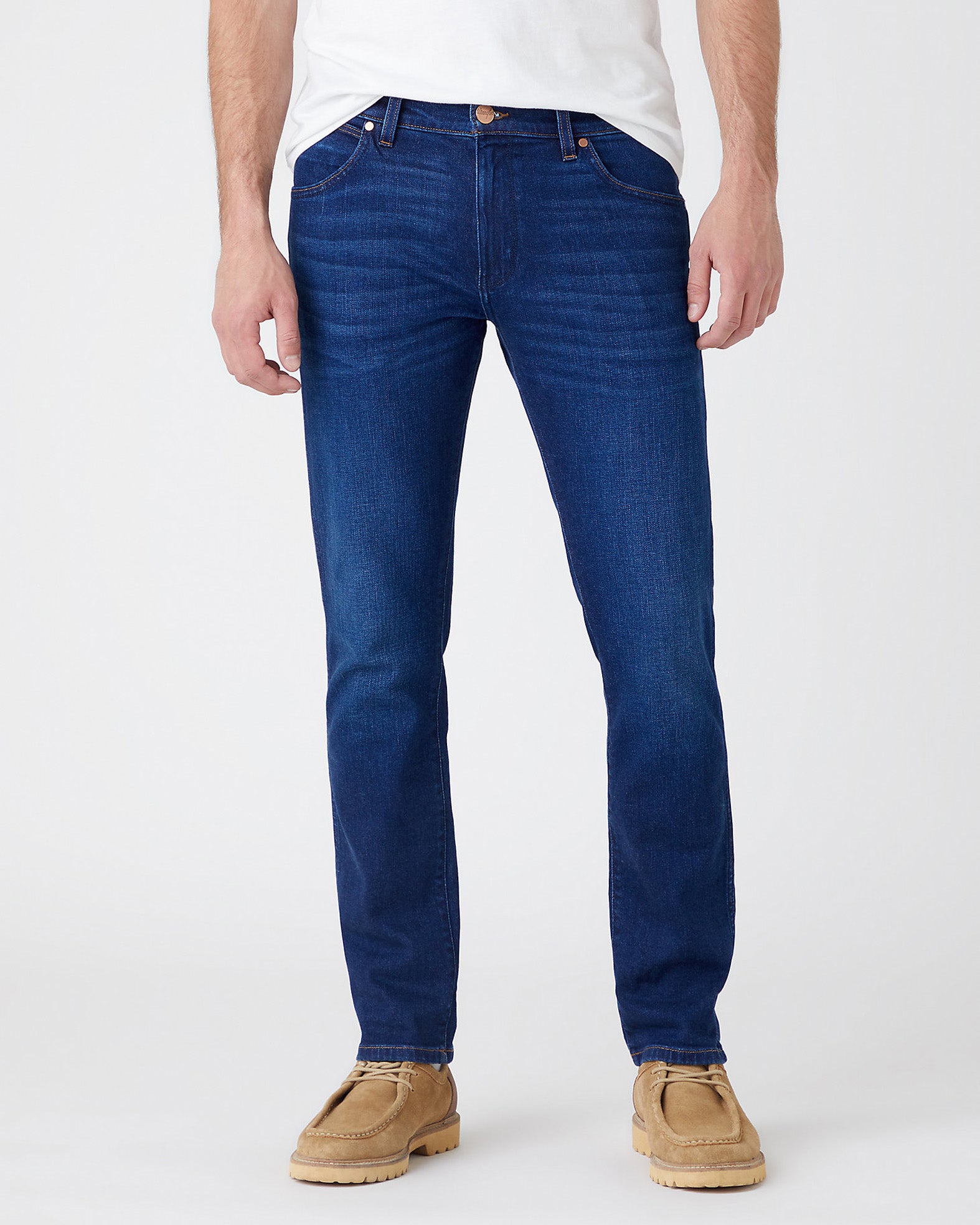 Wrangler Larston Slim Tapered Mens Jeans - The Bullseye – JEANSTORE