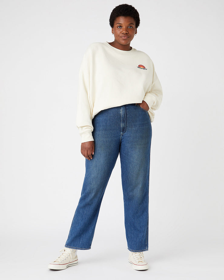 Wrangler Womens Mom Straight Fit Jeans - Summertime – JEANSTORE