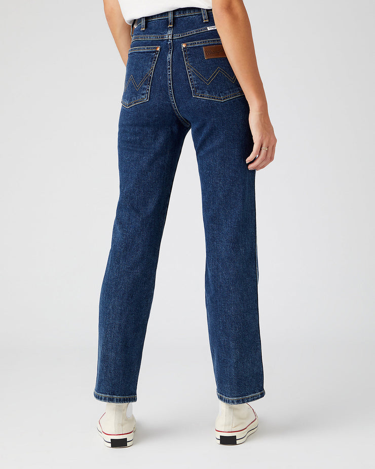 Wrangler Wild West High Rise Cropped Jeans - Canyon Lake