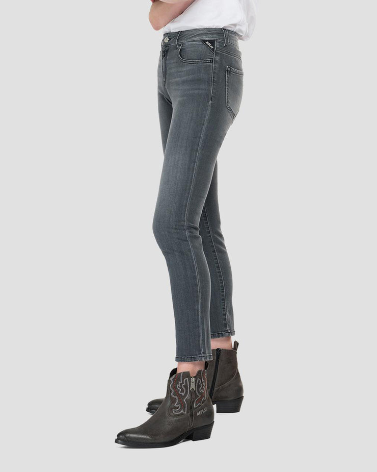 Replay Womens Faaby Slim Fit Jeans - Dark Grey | Replay Jeans | JEANSTORE
