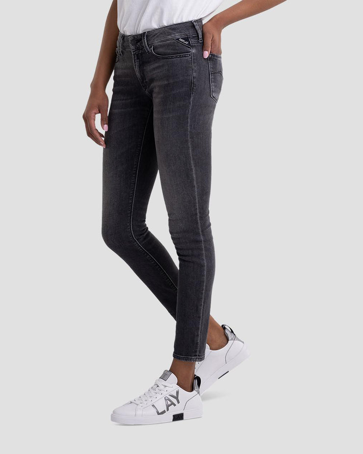 Replay Womens New Luz Skinny Fit Jeans - Medium Grey | Replay Jeans | JEANSTORE