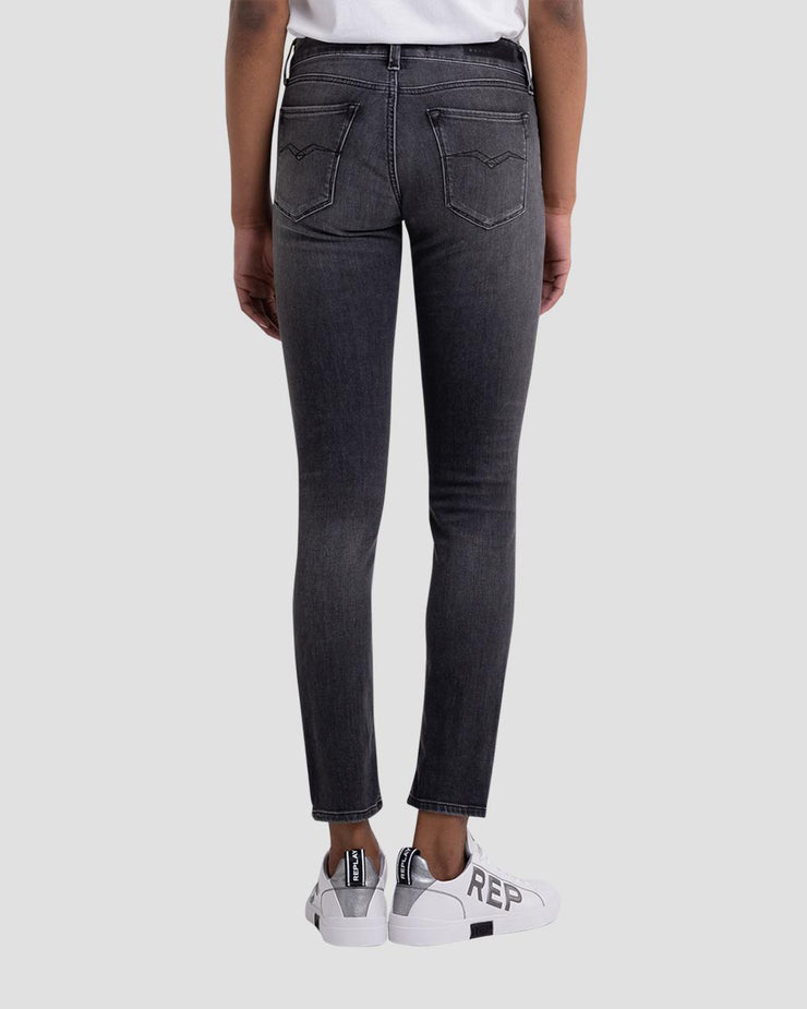 Replay Womens New Luz Skinny Fit Jeans - Medium Grey | Replay Jeans | JEANSTORE