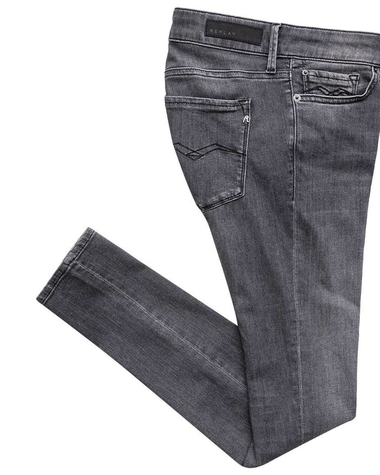 Replay Womens Luzien Skinny Fit Jeans - Medium Grey | Replay Jeans | JEANSTORE