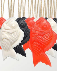 Japan Best Tamanohada Fish Shape 345g Welcome Soap - Lily | Japan Best Miscellaneous | JEANSTORE