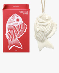Japan Best Tamanohada Fish Shape 345g Welcome Soap - Lily | Japan Best Miscellaneous | JEANSTORE