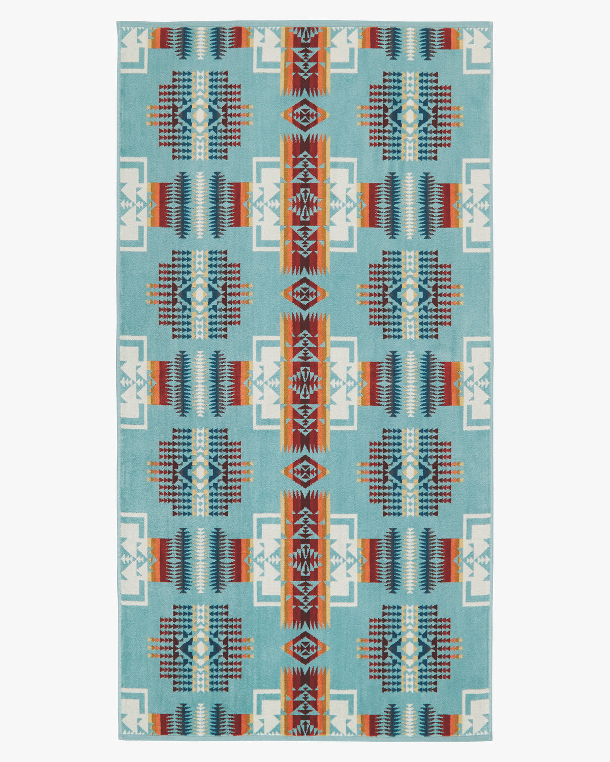 Pendleton Jacquard Bath Towel - Chief Joseph Aqua | Pendleton Miscellaneous | JEANSTORE