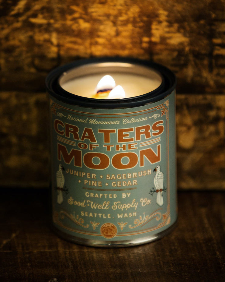 Good & Well Supply Co. National Monuments Soy Candle - Craters Of The Moon | Good & Well Supply Co. Miscellaneous | JEANSTORE
