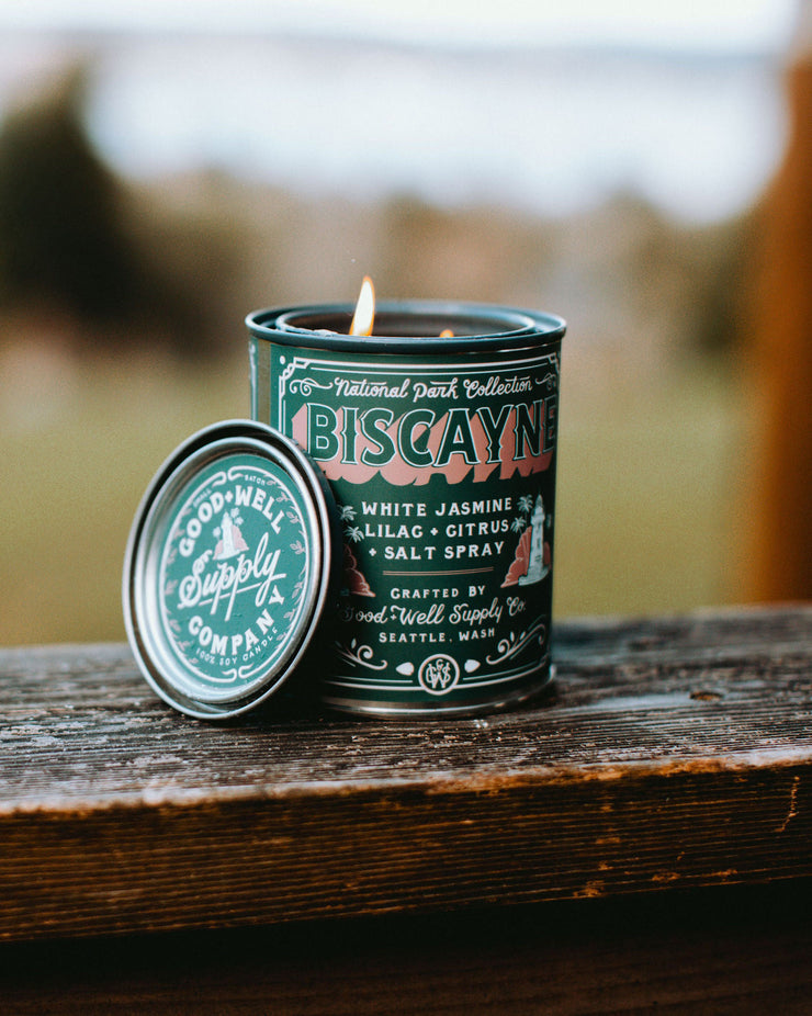 Good & Well Supply Co. National Park Soy Candle - Biscayne | Good & Well Supply Co. Miscellaneous | JEANSTORE