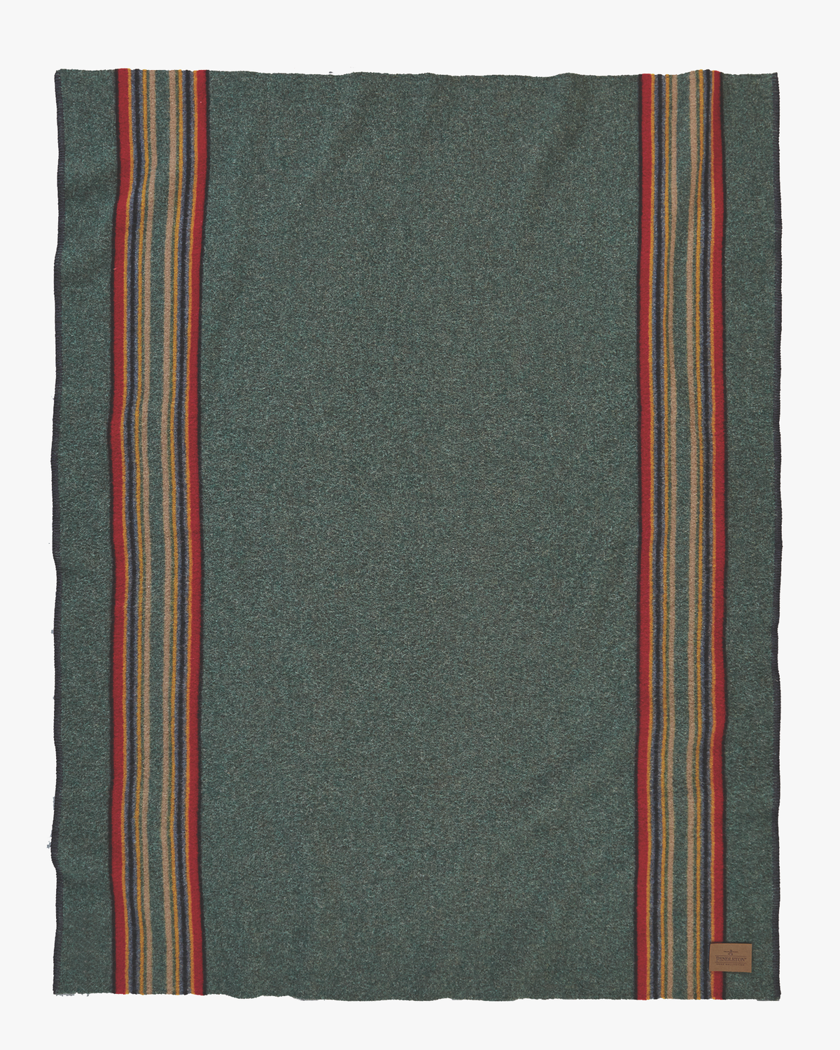 Pendleton Yakima Wool Camp Throw - Green Heather Mix | Pendleton Miscellaneous | JEANSTORE