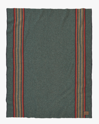 Pendleton Yakima Wool Camp Throw - Green Heather Mix | Pendleton Miscellaneous | JEANSTORE