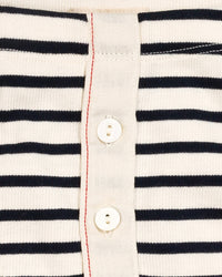 Hemen Biarritz Albar Breton Stripe Boxer Brief - Natural / Marine | Hemen Biarritz Underwear | JEANSTORE