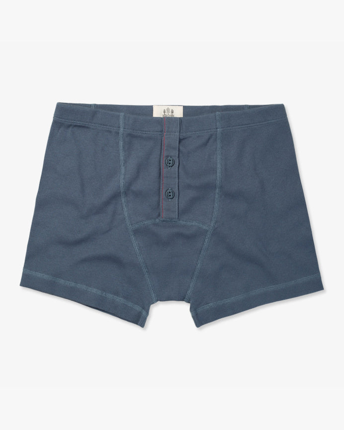 Hemen Biarritz Albar Boxer Brief - Steel Blue | Hemen Biarritz Underwear | JEANSTORE