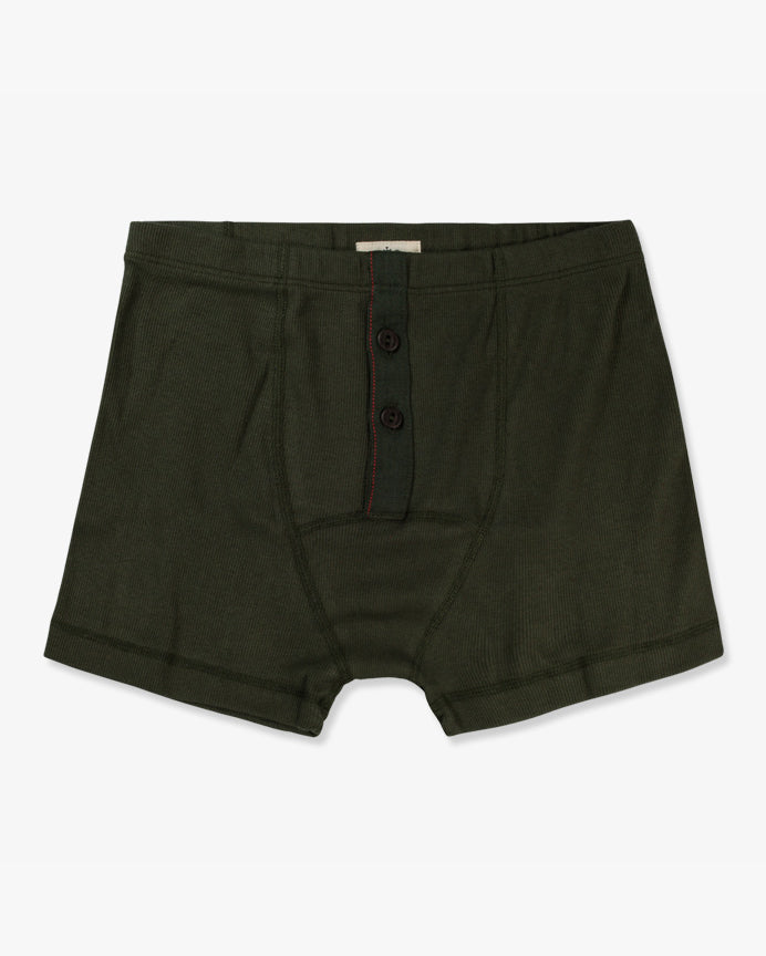Hemen Biarritz Albar Boxer Brief - Dark Forest Green | Hemen Biarritz Underwear | JEANSTORE