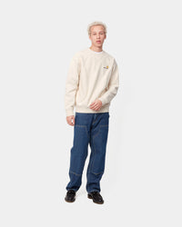 Carhartt WIP American Script Sweat - Natural | Carhartt WIP Sweaters & Knitwear | JEANSTORE