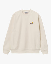 Carhartt WIP American Script Sweat - Natural | Carhartt WIP Sweaters & Knitwear | JEANSTORE