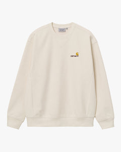Carhartt WIP American Script Sweat - Natural