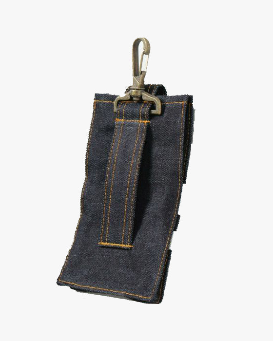 Momotaro Jeans Denim Phone Case SK - Indigo Stripe | Momotaro Jeans Miscellaneous | JEANSTORE