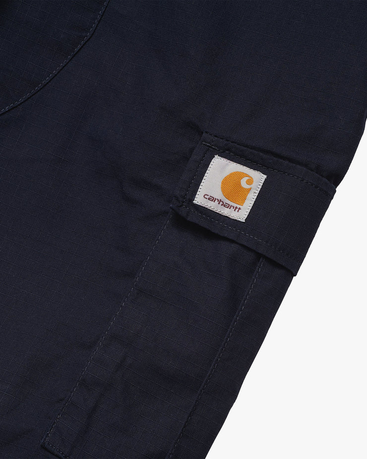 Carhartt WIP Aviation Shorts - Dark Navy Rinsed | Carhartt WIP Shorts | JEANSTORE