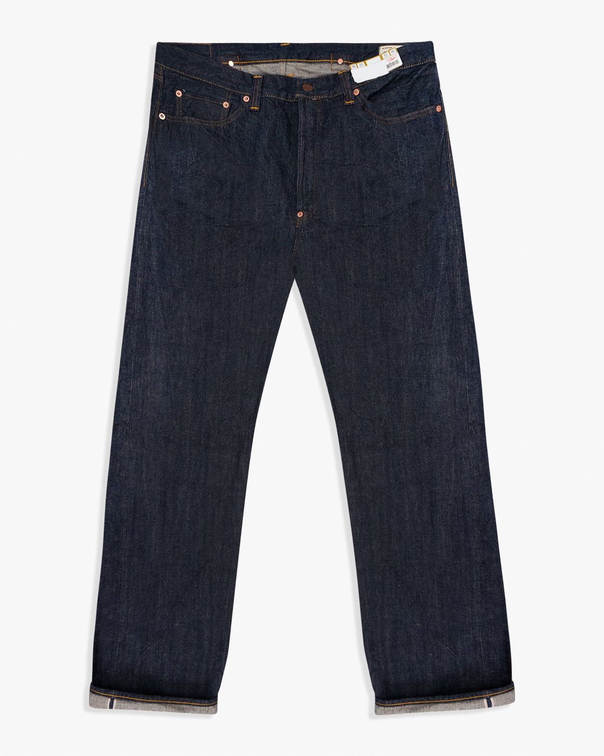 Big John M103J Buckaroo Relaxed Fit Selvedge Mens Jeans - Indigo One Wash | Big John Jeans | JEANSTORE