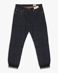 Big John M114J Ivy Tapered Fit Cropped Selvedge Mens Jeans - Indigo One Wash | Big John Jeans | JEANSTORE