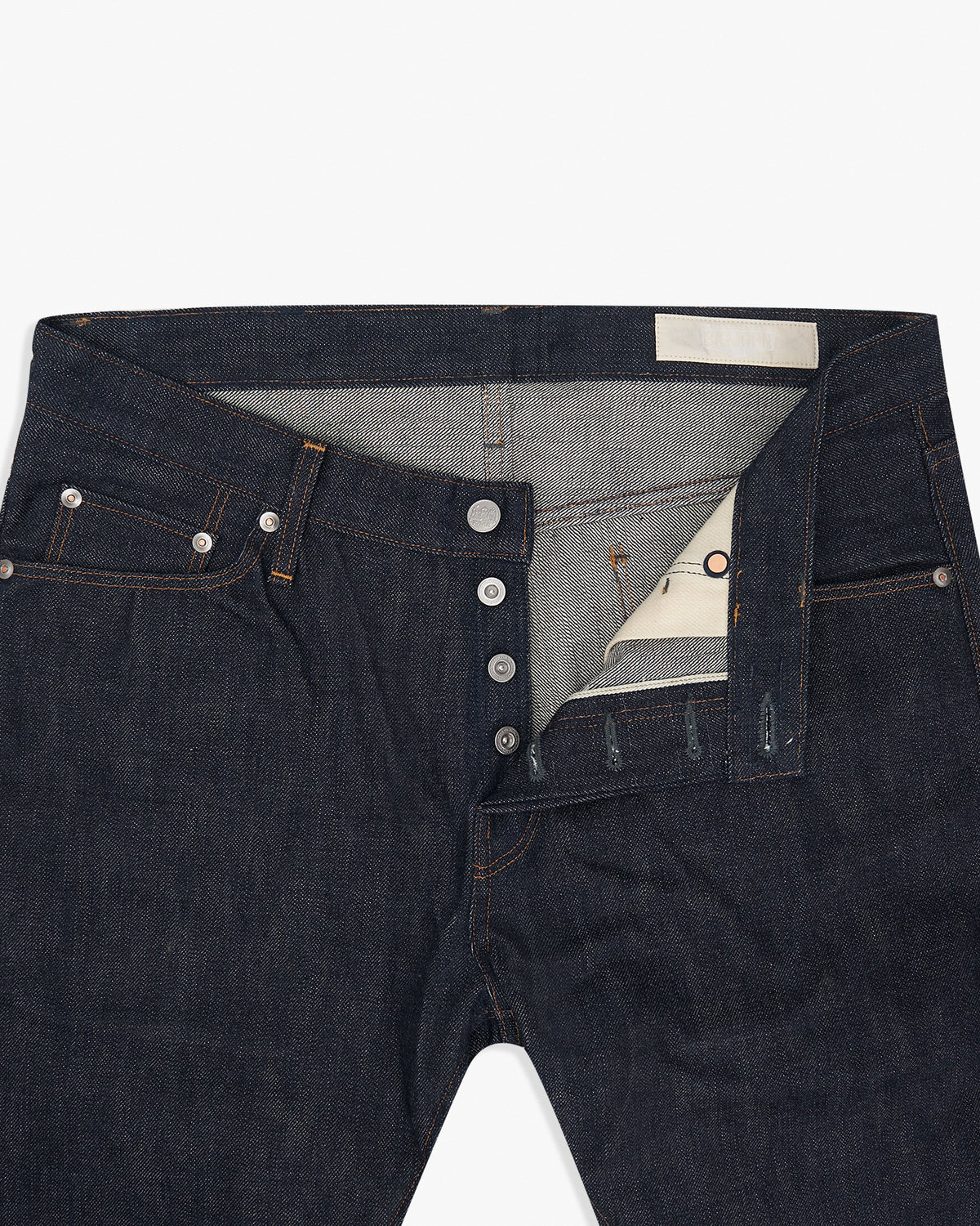 Big John RARE R009 Slim Straight Mens Jeans - 15.5oz Unsanforized Selvedge Denim / Indigo | Big John Jeans | JEANSTORE