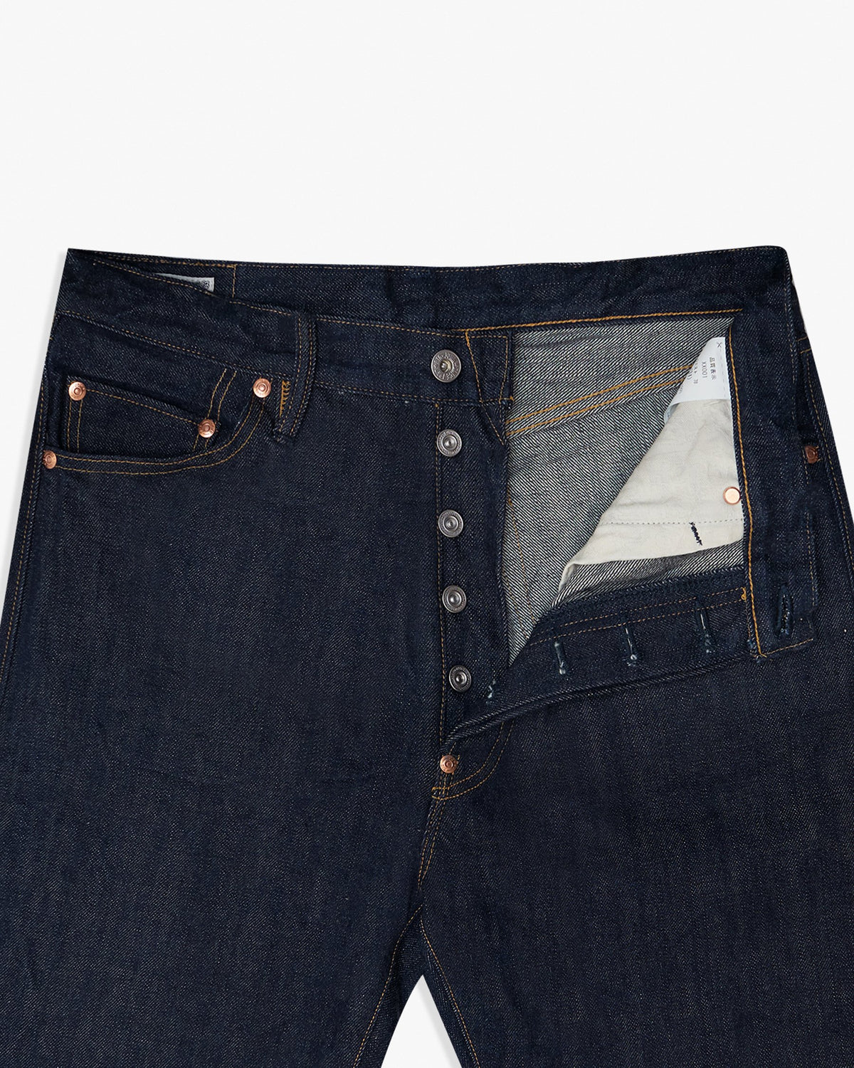 Big John XXXX-Extra XX001 Regular Straight Mens Jeans - 15.8oz Unsanforized Selvedge Denim | Big John Jeans | JEANSTORE