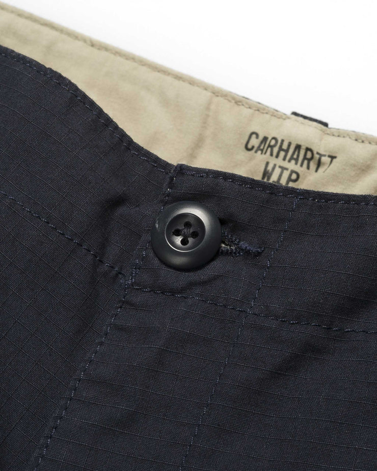 Carhartt WIP Aviation Shorts - Dark Navy Rinsed | Carhartt WIP Shorts | JEANSTORE