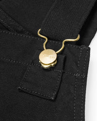 Carhartt WIP Bib Overall - Black Rinsed | Carhartt WIP Bibs & Overalls | JEANSTORE