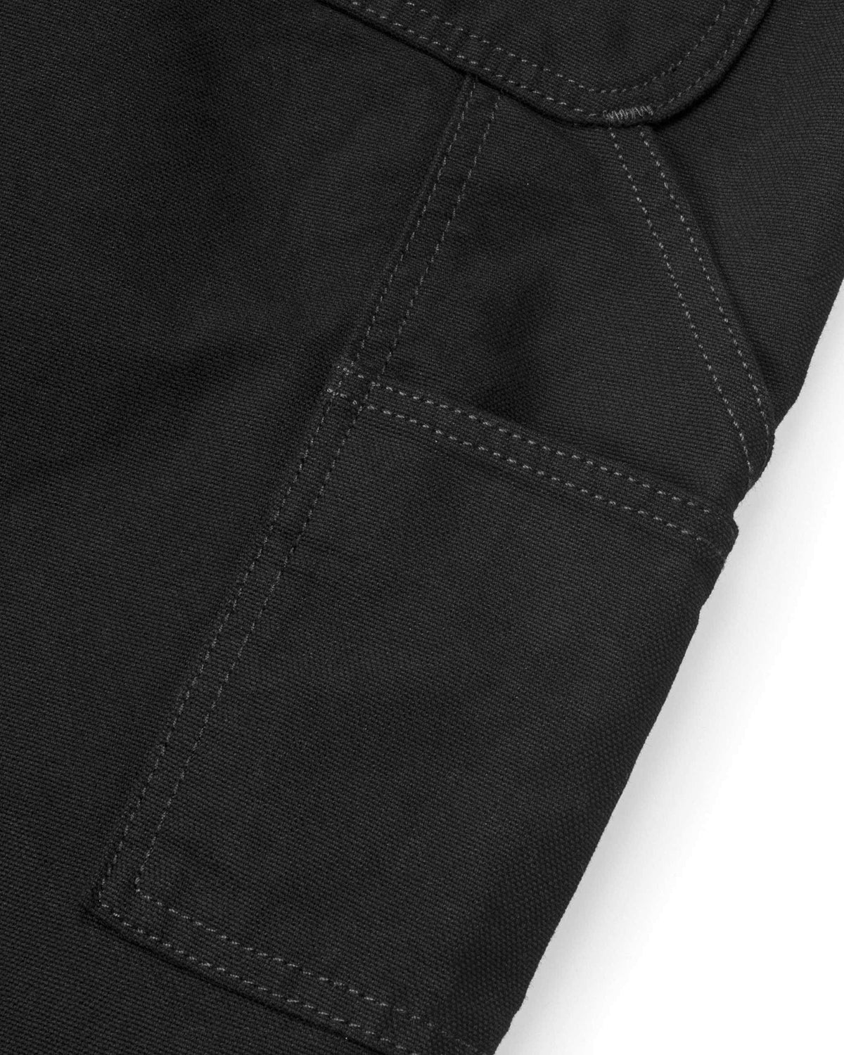Carhartt WIP Bib Overall - Black Rinsed | Carhartt WIP Bibs & Overalls | JEANSTORE