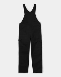 Carhartt WIP Bib Overall - Black Rinsed | Carhartt WIP Bibs & Overalls | JEANSTORE