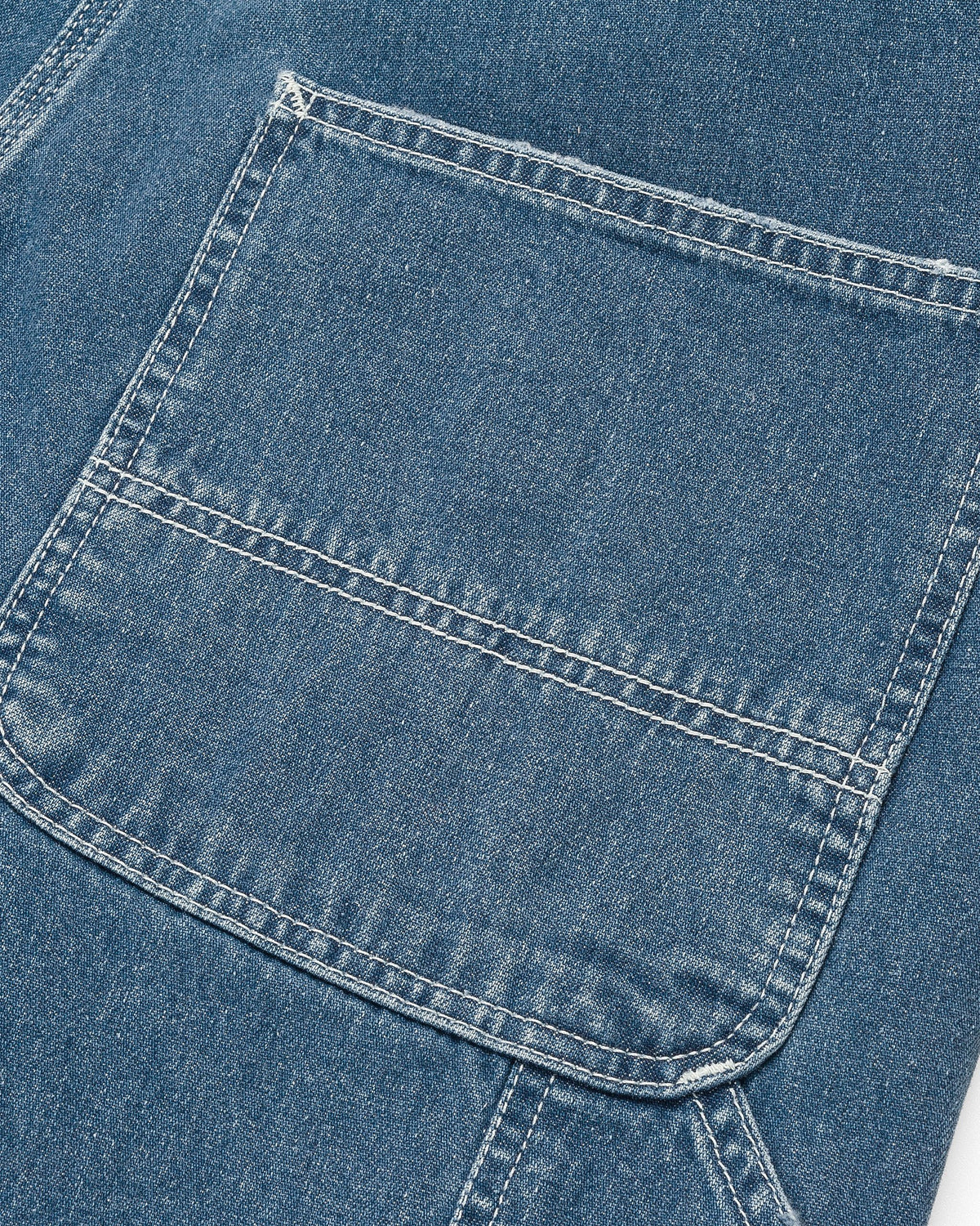 Carhartt WIP Bib Overall - Blue Stone Washed | Carhartt WIP Bibs & Overalls | JEANSTORE