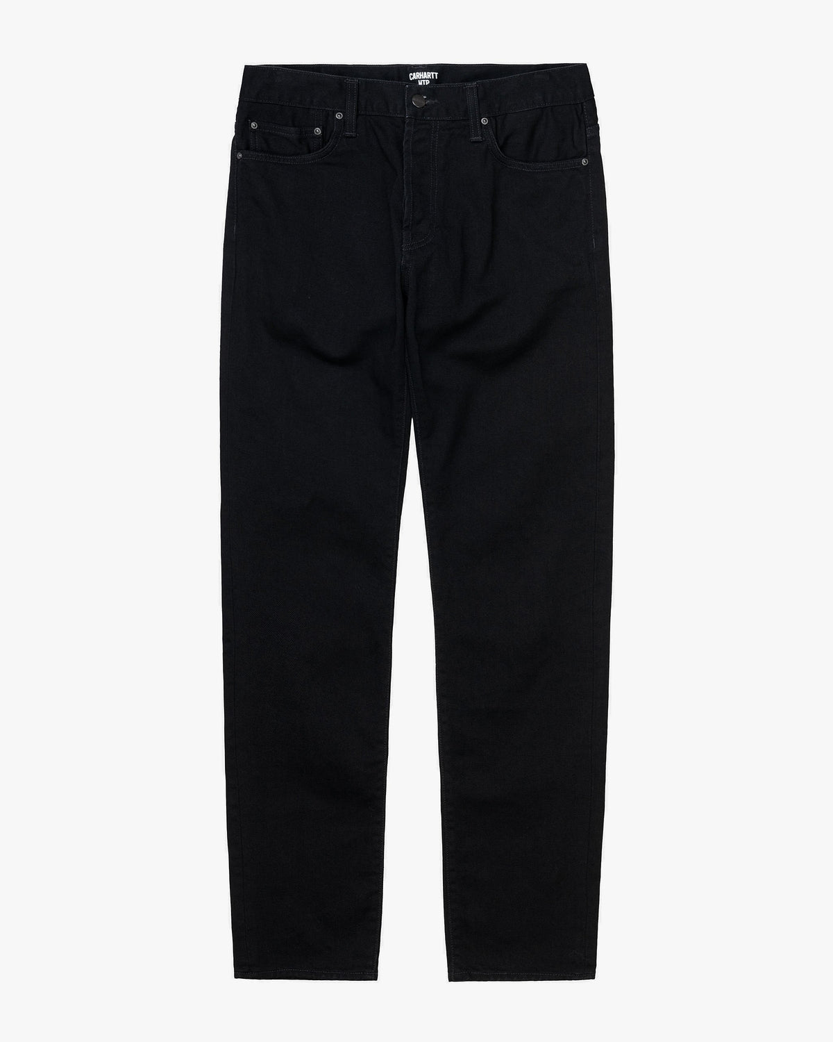 Carhartt WIP Klondike Pant Regular Tapered Mens Jeans - Black One Wash | Carhartt WIP Jeans | JEANSTORE
