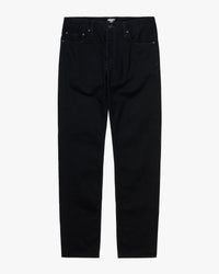 Carhartt WIP Klondike Pant Regular Tapered Mens Jeans - Black One Wash | Carhartt WIP Jeans | JEANSTORE