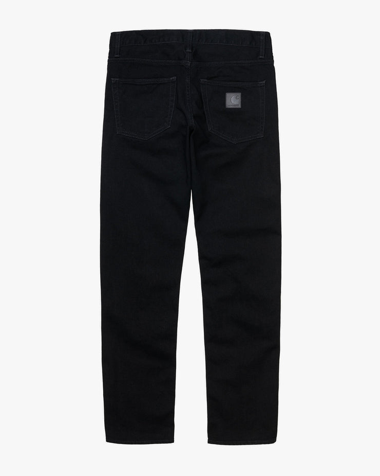 Carhartt WIP Klondike Pant Regular Tapered Mens Jeans - Black One Wash | Carhartt WIP Jeans | JEANSTORE