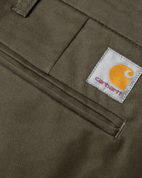 Carhartt WIP Sid Pant Slim Tapered Mens Chinos - Cypress Rinsed | Carhartt WIP Chinos & Trousers | JEANSTORE