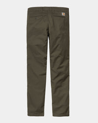 Carhartt WIP Sid Pant Slim Tapered Mens Chinos - Cypress Rinsed | Carhartt WIP Chinos & Trousers | JEANSTORE