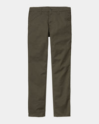 Carhartt WIP Sid Pant Slim Tapered Mens Chinos - Cypress Rinsed | Carhartt WIP Chinos & Trousers | JEANSTORE