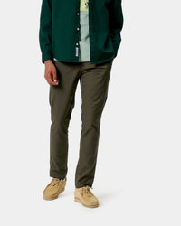 Carhartt WIP Sid Pant Slim Tapered Mens Chinos - Cypress Rinsed | Carhartt WIP Chinos & Trousers | JEANSTORE