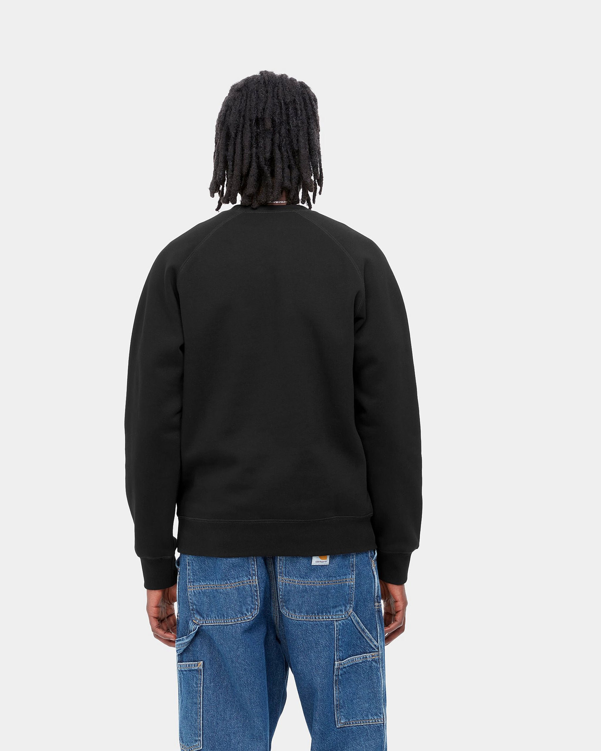 Carhartt WIP Chase Sweat - Black / Gold – JEANSTORE