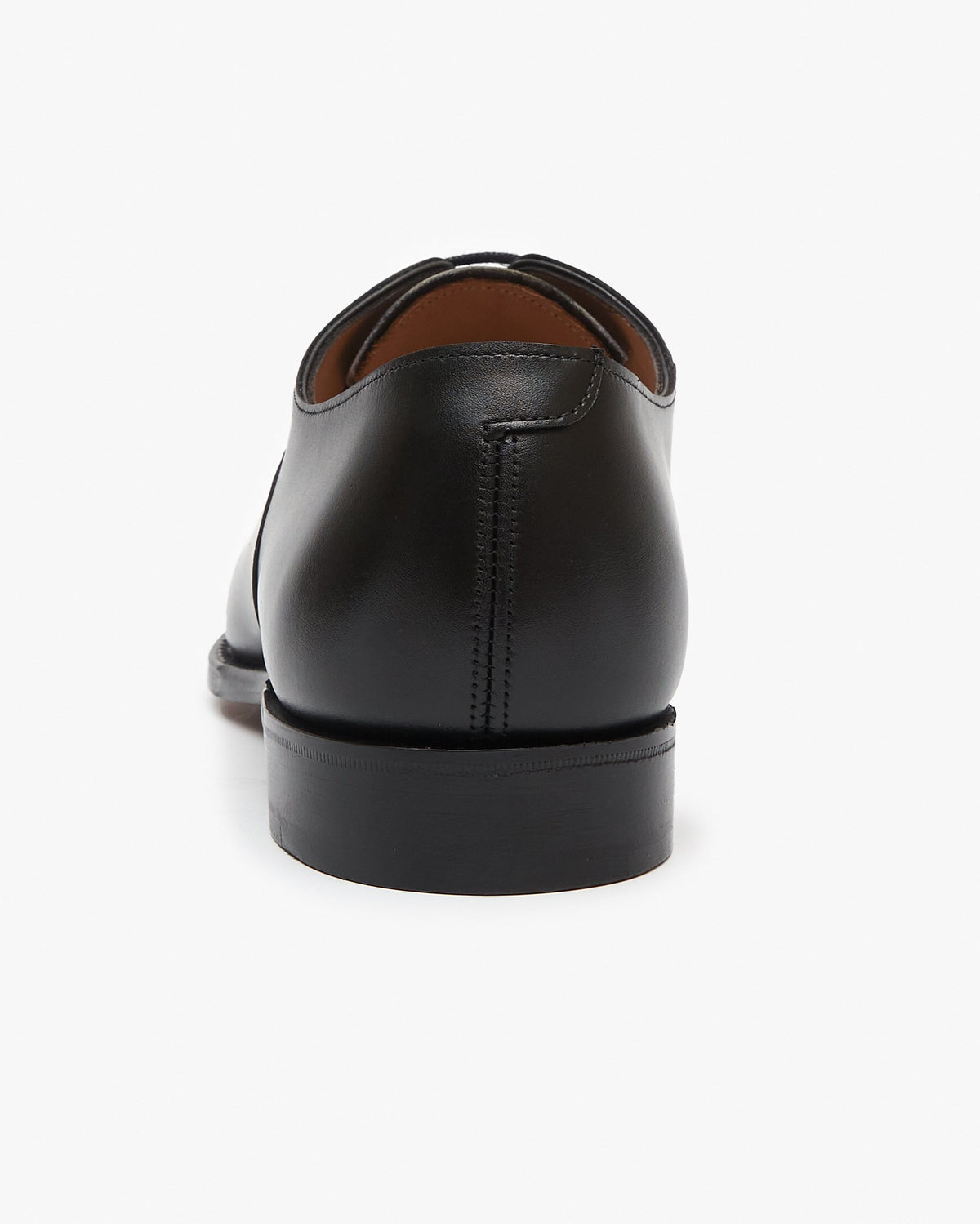 Cheaney Alfred Capped Oxford Shoe - Black Calf Leather | Cheaney Shoes Shoes | JEANSTORE