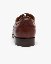 Cheaney Arthur III Oxford Brogue - Dark Leaf Burnished Calf Leather | Cheaney Shoes Shoes | JEANSTORE