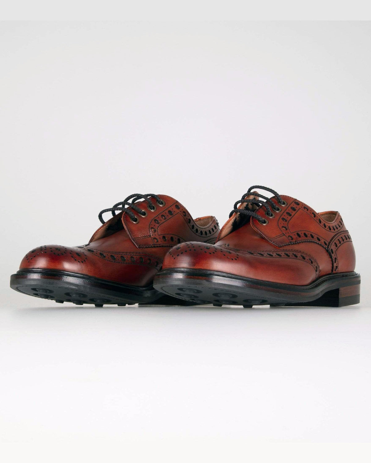 Cheaney Avon R Wingcap Derby Brogue - Dark Leaf Calf Leather / Dainite Rubber Sole | Cheaney Shoes Shoes | JEANSTORE