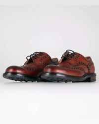 Cheaney Avon R Wingcap Derby Brogue - Dark Leaf Calf Leather / Dainite Rubber Sole | Cheaney Shoes Shoes | JEANSTORE