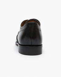 Cheaney Broad II Oxford Wingcap Brogue - Black Calf Leather | Cheaney Shoes Shoes | JEANSTORE